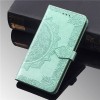 Кожаный чехол (книжка) Art Case с визитницей для Samsung Galaxy A41 Бірюзовий (17320)