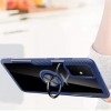 TPU+PC чехол Deen CrystalRing for Magnet (opp) для Samsung Galaxy A51 Синий (4982)