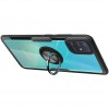 TPU+PC чехол Deen CrystalRing for Magnet (opp) для Samsung Galaxy A51 Чорний (4983)