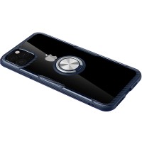 TPU+PC чехол Deen CrystalRing for Magnet (opp) для Apple iPhone 11 Pro (5.8'') Синій (4976)