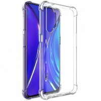 TPU чехол GETMAN Ease с усиленными углами для Realme XT Прозорий (4994)