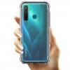 TPU чехол GETMAN Ease с усиленными углами для Realme 5 Pro Прозрачный (5001)