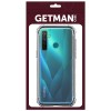 TPU чехол GETMAN Ease с усиленными углами для Realme 5 Pro Прозрачный (5001)