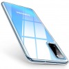 TPU чехол Epic Transparent 1,0mm для Samsung Galaxy S20 Білий (12824)