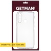 TPU чехол GETMAN Transparent 1,0 mm для Samsung Galaxy M31 Білий (29663)