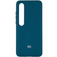 Чехол Silicone Cover Full Protective (A) для Xiaomi Mi 10 / Mi 10 Pro Синій (5024)