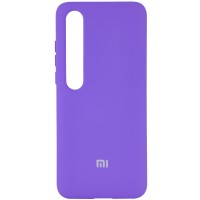 Чехол Silicone Cover Full Protective (A) для Xiaomi Mi 10 / Mi 10 Pro Фіолетовий (5022)
