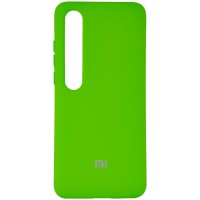Чехол Silicone Cover Full Protective (A) для Xiaomi Mi 10 / Mi 10 Pro Зелёный (5020)