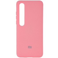 Чехол Silicone Cover Full Protective (A) для Xiaomi Mi 10 / Mi 10 Pro Рожевий (5018)
