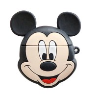 Силиконовый футляр Disney series для наушников AirPods + карабин З малюнком (5027)
