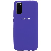 Чехол Silicone Cover Full Protective (AA) для Samsung Galaxy S20 Фіолетовий (31950)