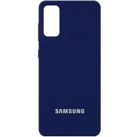 Чехол Silicone Cover Full Protective (AA) для Samsung Galaxy S20 Синій (31951)