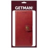Кожаный чехол книжка GETMAN Gallant (PU) для Samsung Galaxy A11 Червоний (5072)