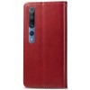 Кожаный чехол книжка GETMAN Gallant (PU) для Xiaomi Mi 10 / Mi 10 Pro Червоний (5088)