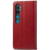 Кожаный чехол книжка GETMAN Gallant (PU) для Xiaomi Mi Note 10 / Note 10 Pro / Mi CC9 Pro Червоний (5091)