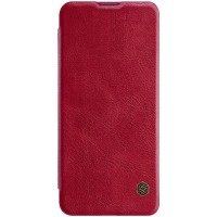 Кожаный чехол (книжка) Nillkin Qin Series для Xiaomi Mi 10 / Mi 10 Pro Червоний (12474)