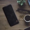 Кожаный чехол (книжка) Nillkin Qin Series для Xiaomi Mi 10 / Mi 10 Pro Чорний (12475)