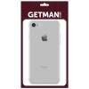 TPU чехол GETMAN Transparent 1,0 mm для Apple iPhone SE (2020) / 7 / 8 Белый (5104)