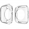 Чехол TPU прозрачный 360 для Apple Watch 40mm Прозрачный (5119)