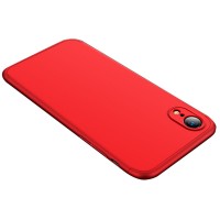 Пластиковая накладка GKK LikGus 360 градусов (opp) для Apple iPhone XR (6.1'') Красный (27784)