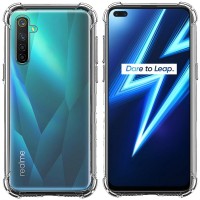 TPU чехол GETMAN Ease с усиленными углами для Realme 6 Pro Прозорий (5191)