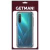 TPU чехол GETMAN Ease с усиленными углами для Realme 6 Pro Прозрачный (5191)