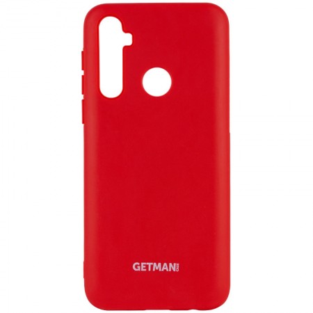 Чехол Silicone Cover GETMAN for Magnet для Samsung Galaxy A21 Красный (5203)
