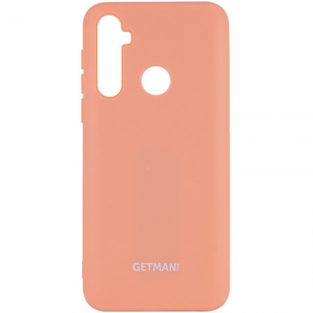 Чехол Silicone Cover GETMAN for Magnet для Samsung Galaxy A21 Розовый (5204)