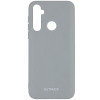 Чехол Silicone Cover GETMAN for Magnet для Samsung Galaxy A21 Сірий (5205)