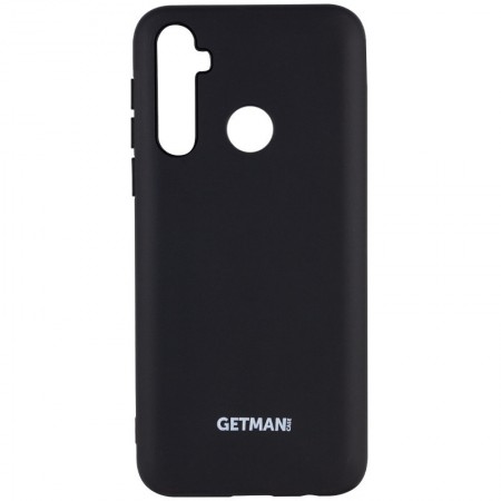 Чехол Silicone Cover GETMAN for Magnet для Samsung Galaxy A21 Черный (5208)