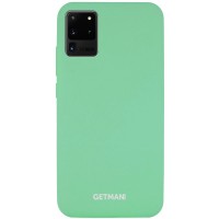 Чехол Silicone Cover GETMAN for Magnet для Samsung Galaxy S20 Ultra Зелений (5214)