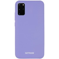Чехол Silicone Cover GETMAN for Magnet для Samsung Galaxy S20+ Бузковий (5226)