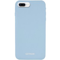 Чехол Silicone Case GETMAN for Magnet для Apple iPhone 7 plus / 8 plus (5.5'') Сірий (5231)