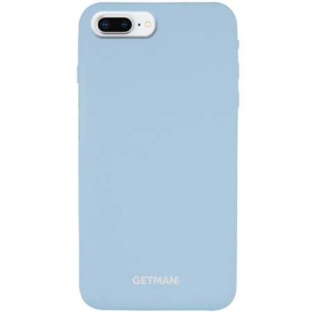 Чехол Silicone Case GETMAN for Magnet для Apple iPhone 7 plus / 8 plus (5.5'') Серый (5231)