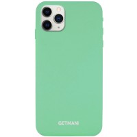 Чехол Silicone Case GETMAN for Magnet для Apple iPhone 11 Pro (5.8'') Зелений (5249)