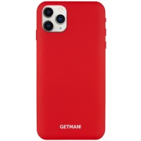 Чехол Silicone Case GETMAN for Magnet для Apple iPhone 11 Pro (5.8'') Червоний (5250)