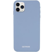 Чехол Silicone Case GETMAN for Magnet для Apple iPhone 11 Pro (5.8'') Сірий (5252)