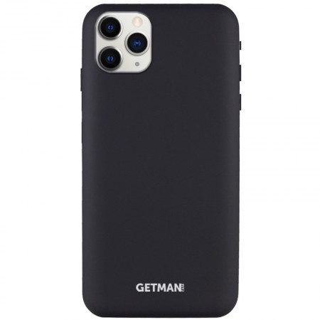 Чехол Silicone Case GETMAN for Magnet для Apple iPhone 11 Pro (5.8'') Черный (5255)