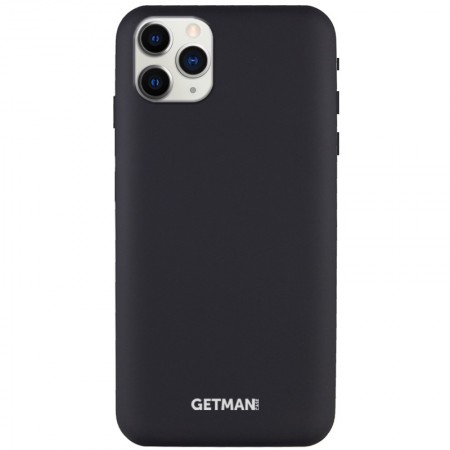 Чехол Silicone Case GETMAN for Magnet для Apple iPhone 11 Pro (5.8'') Чорний (5255)