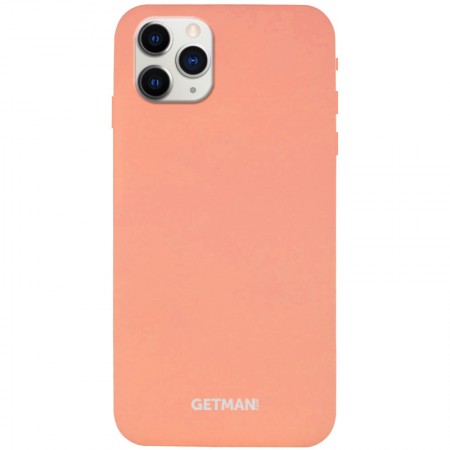 Чехол Silicone Case GETMAN for Magnet для Apple iPhone 11 Pro Max (6.5'') Розовый (5258)