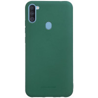 TPU чехол Molan Cano Smooth для Samsung Galaxy M11 Зелений (5296)