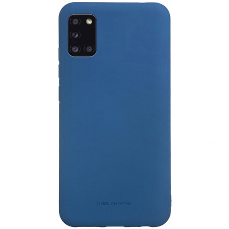 TPU чехол Molan Cano Smooth для Samsung Galaxy A31 Синій (22709)