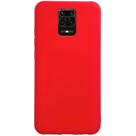 TPU чехол Molan Cano Smooth для Xiaomi Redmi Note 9s / Note 9 Pro / Note 9 Pro Max Красный (5312)