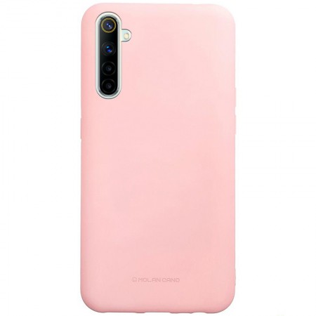 TPU чехол Molan Cano Smooth для Realme 6 Розовый (5317)