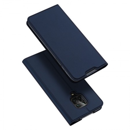 Чехол-книжка Dux Ducis с карманом для визиток для Xiaomi Redmi Note 9s / Note 9 Pro / Note 9 Pro Max Синий (5320)