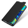 Чехол-книжка Dux Ducis с карманом для визиток для Xiaomi Redmi Note 9s / Note 9 Pro / Note 9 Pro Max Чорний (11996)