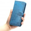 Кожаный чехол (книжка) Art Case с визитницей для Samsung Galaxy A31 Синій (5342)