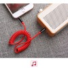 Аудио кабель Usams US-SJ256 Spring (1.2m) Красный (22847)