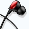 Наушники Usams EP-40 с микрофоном (3.5mm/1.2m) Красный (14056)