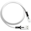 Дата кабель Usams US-SJ431 U51 Silicone USB to Lightning (1m) Белый (22848)